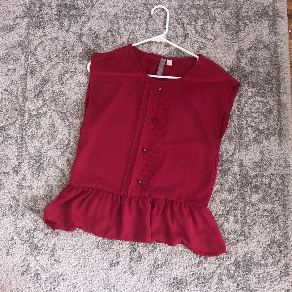 Francesca short sleeve blouse